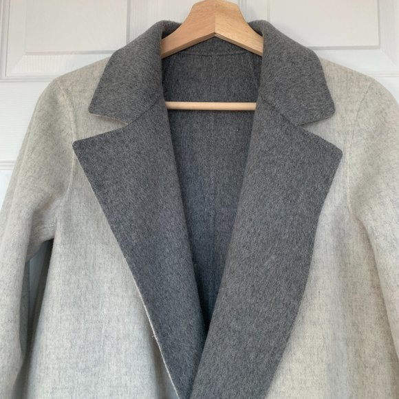 Theory Sileena Reversible Wool Coat - Picture 4 of 12